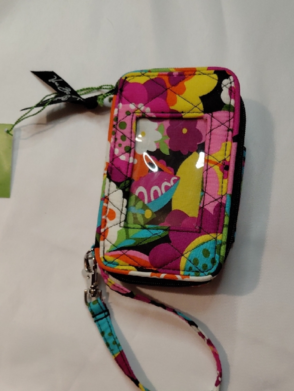 Vera Bradley Va Va Bloom Quilted Smartphone Wristlet/Card Holder - Picture 4 of 5